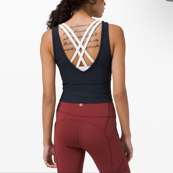 Lululemon Power Pivot Ribbed Tank Top - Picture 4 of 5
